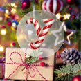 thumbnail image 4 of 26 Letter Ornament Cane Candy Letter Ornament, 4 of 5