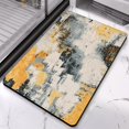 thumbnail image 5 of 20x32 inch Modern Abstract Gray Runner Rug: Designed for Comfort - Soft, Non-Slip, Low Pile, Machine Washable Carpet for Bathroom, Laundry Room, Entryway, 5 of 5