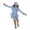 Light Blue, variant on Riforla Girls Swimsuits 2 Piece Swimwear with Zipper Front and Ruffle Skirt for Swimming Pool Beach Fish Style Swimming Suit for Girls Light Blue 3-4 Years