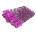 thumbnail image 3 of Flexible Spiral Structure Disposable Eyelash Brush, Disposable Eyebrow Brush, Salon Home For Makeup Practice Purple, 3 of 8