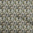 thumbnail image 1 of oneOone Velvet Green Fabric Abstract Bird Fabric For Sewing Printed Craft Fabric By The Yard 58 Inch Wide, 1 of 4