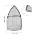 thumbnail image 2 of Unique Bargains Iron Cover Non Stick Iron Shoe Aluminum Electric Iron Assistant Tool 210x122mm 2 Pack, 2 of 6