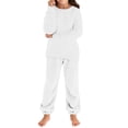 thumbnail image 1 of Chandail à Col Rond Uni à Manches Longues Décontracté pour Enfants, Mode d'Automne, Universel pour Garçons et Filles, Ensemble de Jolis Chandails en Peluche, 1 of 7