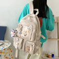 thumbnail image 2 of MesaSe  Teen Girls Backpack Adjustable Shoulder Straps Large Capacity Smooth Zipper Backpack School Bag for High School Students, 2 of 10