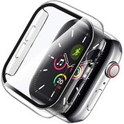 [PST] 44mm Apple Watch iWatch Case Cover, Full Protective Rugged Case Cover with Screen Protector for Apple Watch iWatch Series 1 to 7 SE