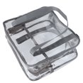 thumbnail image 3 of Transparent Makeup Bag Large Transparent, Clear Makeup Bag Bags Perfect Large Capacity Transparent Cosmetic Bag Zipper Closure Perfect Travel Bag For Your Accessories For Hygiene, 3 of 8