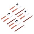 thumbnail image 1 of Camping Food Utensils, Tableware Set Wooden Handle  For Barbecue For Picnic, 1 of 8