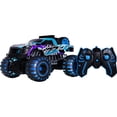 thumbnail image 2 of Hyper Toys Mini LED Remote Control Monster Truck, 2 of 7