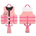 thumbnail image 1 of Xijirk Kids High Buoyancy Swim Training Vest Flotation Aid Secure Fit Functional Design Useful Gear for Swimming Learning and Water Activities,Pink,10-12 Years, 1 of 5