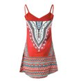 thumbnail image 5 of Fridja Robe d'Été pour Femmes à Imprimé, à Blocs de Couleur, Sans Manches, Mini Robe Soleil, Robe à Bretelles, 5 of 5