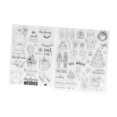 thumbnail image 1 of Clear Stamps Set,2Pcs Clear Stamps Clear Clear Stamps DIY Transparent Stamps Ultra Responsive, 1 of 12
