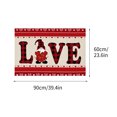 thumbnail image 3 of EGNMCR Outdoor Rug Bathroom Rugs Rugs for Living Room Valentine's Day Carpet Living Room Bedroom Doormat Holiday Floor Mat Gift Mat Foyer carpet, 3 of 3