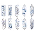 thumbnail image 1 of Meitianfacai 10 Pcs Signets, Signets Magnétiques pour Femmes, Marqueurs de Page pour Étudiants Enseignants Lisant (Style Floral), 1 of 2