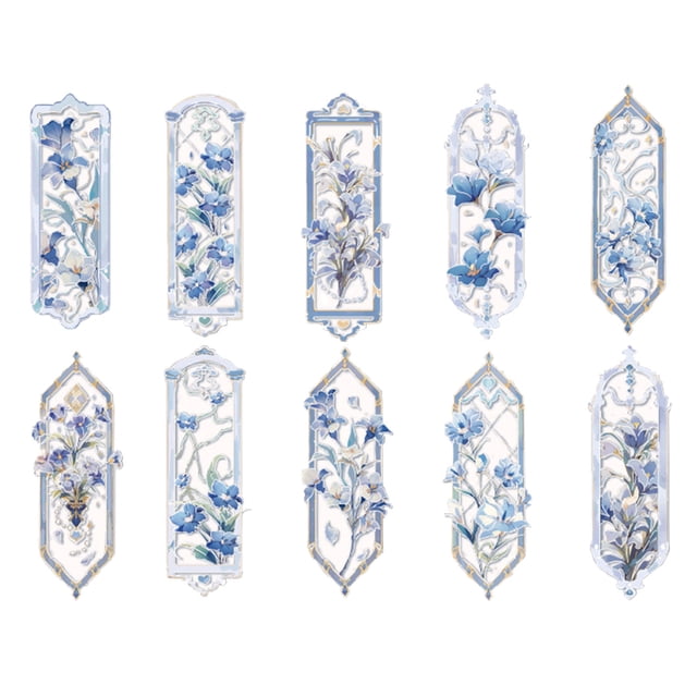 Meitianfacai 10 Pcs Signets, Signets Magnétiques pour Femmes, Marqueurs de Page pour Étudiants Enseignants Lisant (Style Floral)