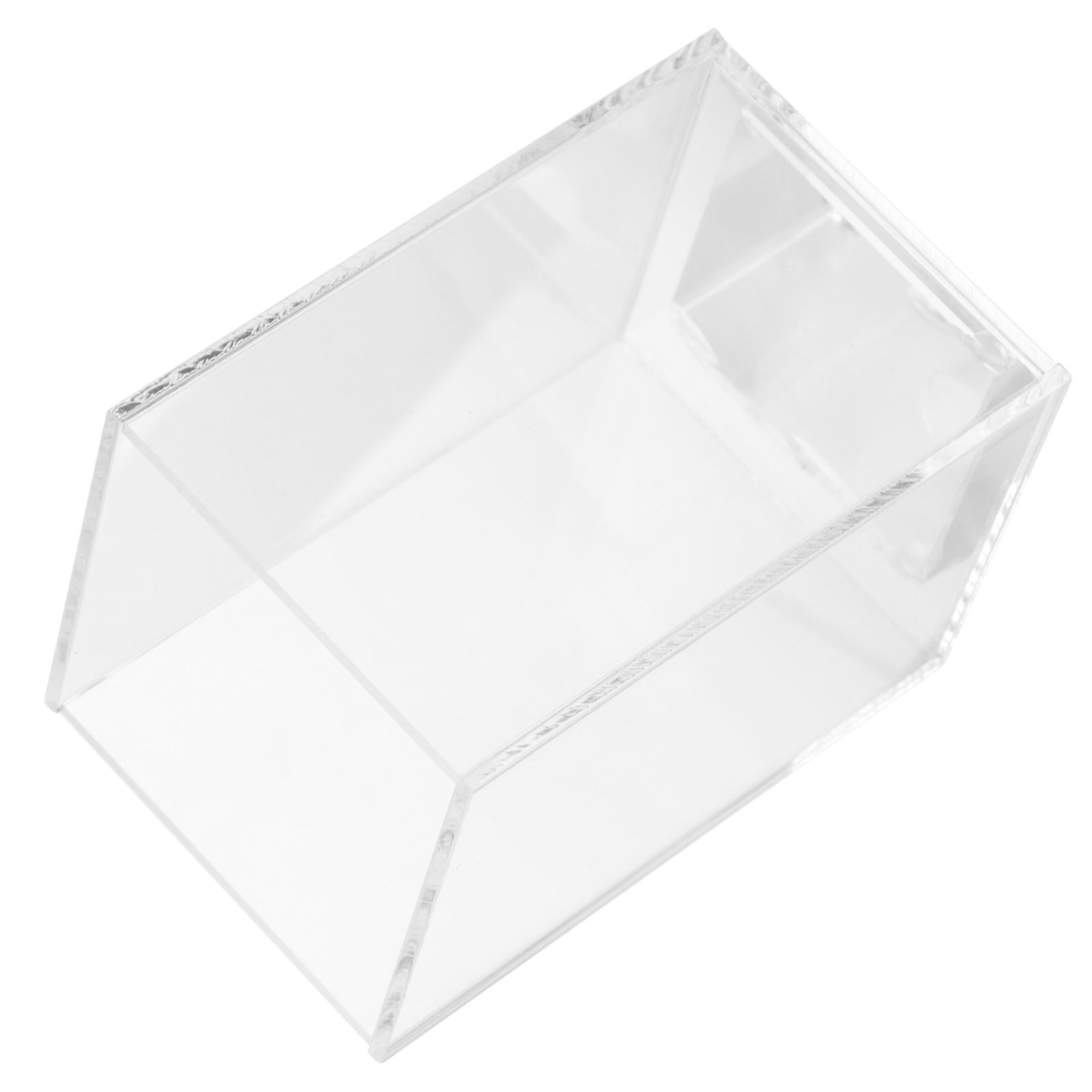 SHOWERORO Nano Aquarium Tank Clear Acrylic Fish Tank for Indoor Room 1Pack
