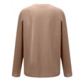 thumbnail image 5 of Chandails à Capuchon de Mode pour Femmes 2023 Oversize Texte Drôle Lettre Imprimée Col Rond Manches Longues Chandail en Molleton Ample Chandail Blouse 50 % de Rabais Liquidation Costumes Halloween/noël, 5 of 5