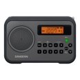 thumbnail image 2 of Sangean-PR-D18 - Portable radio - 1 Watt - gray, black, 2 of 3