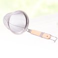 thumbnail image 4 of Stainless Steel Strainer Basket Wire Mesh Food Skimmer Pasta Dumpling Noodle Strainer Kitchen Sieve, 4 of 5