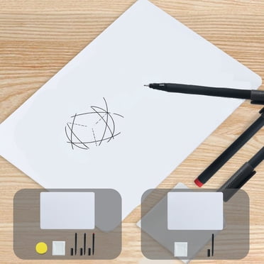 Sales Today Clearance! Double-sided Small Whiteboard A4 Office Message Notepad Drawing Board Children's Home Teaching Painting Whiteboard With Pen And Wipe 2ml Deals of The Day Clearance!