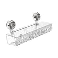 thumbnail image 1 of Lipstore Removable Suction Cup Shower Shelf Detachable Shower Shelf for Dressing Room Clear, 1 of 8