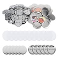 thumbnail image 1 of 100 Pcs Badge en Fer-Blanc Consommables Badge Consommables Machine à Badges pour Bricolage Fabrication d'Artisanat Accessoires de Badge, 1 of 4
