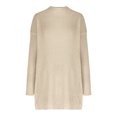 thumbnail image 4 of Gspmoly Robes pour Femmes, Robe Décontractée Ample à Col Semi-Montant à Manches Longues en Tricot Uni pour Femmes, Robes de Vacances pour Femmes jusqu'à 65 % de Rabais, 4 of 6