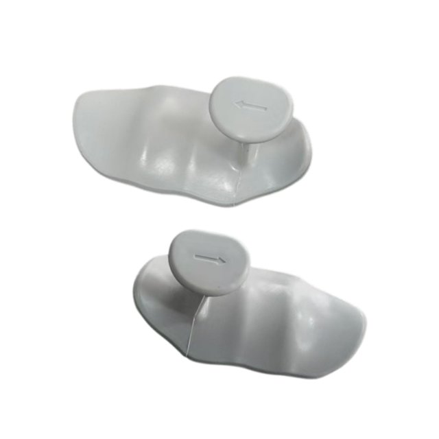 jinwen 2 Pcs Poignées de Musculation Gants de Gym pour Haltérophilie Crosstraining Gris