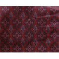 thumbnail image 4 of oneOone Georgette Viscose Fabric Diamond & Chevron Ikat Print Fabric By The Yard 42 Inch Wide, 4 of 4