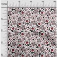 thumbnail image 2 of oneOone Silk Tabby Red Fabric Poker Card Sewing Craft Projects Fabric Prints By Yard 42 Inch Wide, 2 of 4