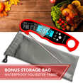 thumbnail image 4 of illuminlabs Meat Thermometer - Dual Probe for Continuous Monitoring and Instant Read. Digital Food Thermometer for Cooking, Grilling and Candy. Electronic Kitchen Thermometer with Backlit Display, 4 of 12