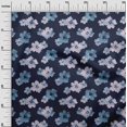 thumbnail image 3 of oneOone Rayon Sky Blue Fabric Floral & Sewing Craft Projects Fabric Prints By Yard 56 Inch Wide, 3 of 5