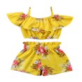 thumbnail image 1 of Ensemble de Pantalons d'Été à Manches Courtes pour Filles en Bas Âge, 1 of 6