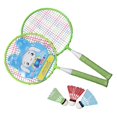 thumbnail image 3 of HILABEE Badminton Racket for Children Badminton Shuttlecocks for Kids Adults Outside Green, 3 of 9