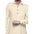thumbnail image 4 of Atasi Kurta Pathani Classique à Col pour Garçons Chemise en Rayonne à Poche avant, 4 of 5