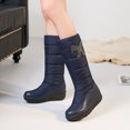 thumbnail image 1 of Chaussures Chaudes Épaisses Bottes de Neige Hautes pour Femmes Mode Habillée en Liquidation, 1 of 9