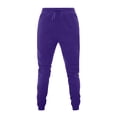 thumbnail image 1 of Timegard Womens Sweatpants Elastic Waist Solid Color Joggers Casual Loose Workout Trousers with Pockets, 1 of 3