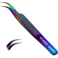 thumbnail image 1 of Curacoro Pince à Cils - Pince à Cils Professionnelle et de Précision à Pointe en Fibre pour Extensions de Cils, Pinces Multi-Formes et Usages pour le Volume, l'Isolation et les Cils Classiques (Galaxy, Volumisateur), 1 of 8