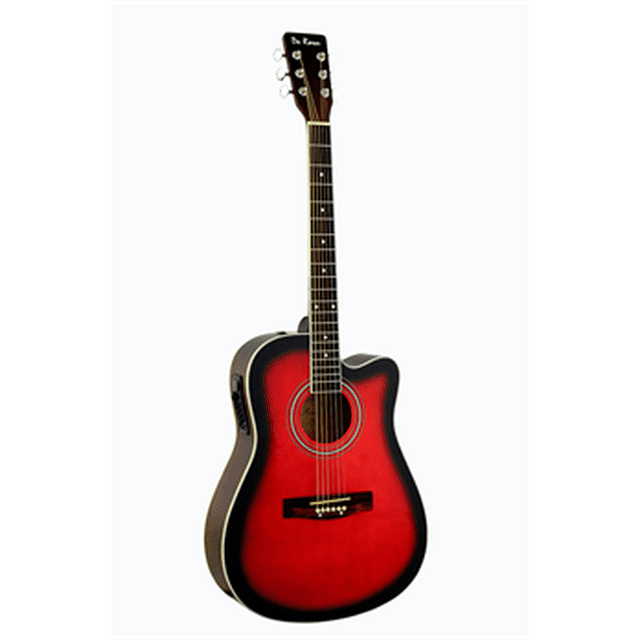 De Rosa USA Cutaway Acoustic-Electric Dreadnought Guitar Matte Finish