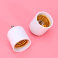 thumbnail image 2 of 6PCS GU24 to E26/E27 Light Bulb Base Adapter Screw Lamp Holder Converter Socket, 2 of 8