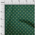 thumbnail image 2 of oneOone Rayon Dark Green Fabric Asian Floral Sewing Craft Projects Fabric Prints By Yard 56 Inch Wide, 2 of 4