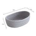 thumbnail image 3 of Home Textile Storage Compact Woven for Organizing Tiny Items Ideal Decorative Hampers for Home Bedroom, 3 of 5