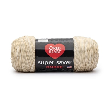 Red Heart® Fil Super Saver® Ombre™, Acrylique #4 Moyen, 10oz/283g, 482 Yards