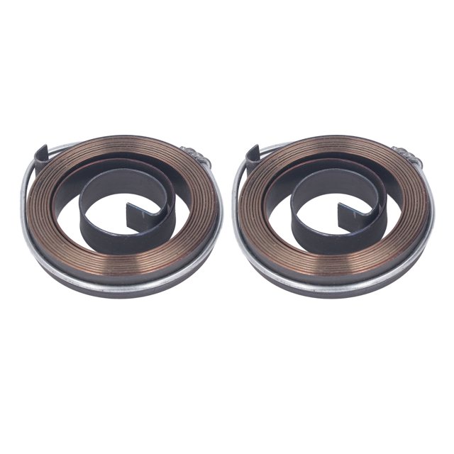 Ressort de Bobine de Retour d'Alimentation, Ressort de Presse de Forage à Rappel Horizontal Ou Vertical en Métal Chromé 2 Pcs Professionnel pour Perceuses de Banc