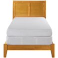 thumbnail image 3 of Atlantic Furniture Lit Traîneau Simple XL en Latte Caramel, 3 of 6