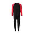 thumbnail image 4 of Wangsaura Men One-piece Pajama, Long Sleeve Nightdress, 4 of 9