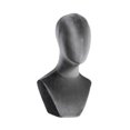 thumbnail image 2 of Yinanstore Mannequin de Buste Support Polyvalent pour Coiffe Usage Commercial Chapeaux Gris, 2 of 8