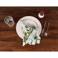 thumbnail image 3 of Vargottam Collection de Luxe Linge de Table Décor Serviette en Coton Tissu Imprimé Serviettes Réutilisables Ensemble de 6, 20 X 20 - Citron, 3 of 6