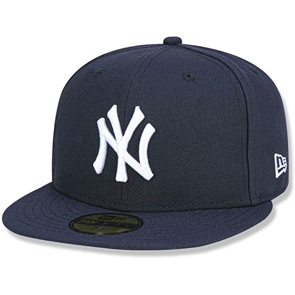New Era Mens New York Yankees MLB Authentic Collection 59FIFTY Cap - Size 7 7/8
