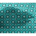 thumbnail image 4 of oneOone Viscose Chiffon Fabric Circle Block Print Fabric By The Yard 42 Inch Wide, 4 of 4