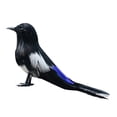 thumbnail image 3 of veasfak Artificial Bird Feathered Realistic Garden Home Decor Ornament - Multi, Magpie, 3 of 8